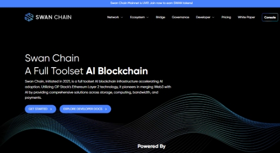 Swan Chain 去中心化的物理基础设施网络 (DePIN)