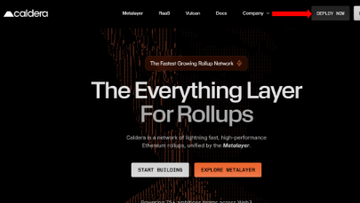Caldera 提供基于以太坊的 Rollup 即服务