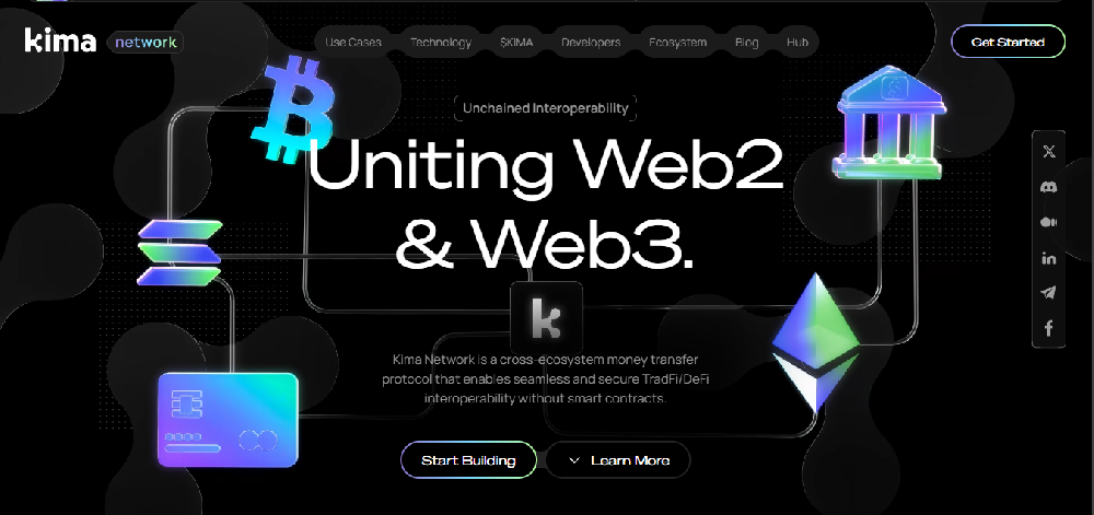 Kima Network 跨生态系统的资金转移协议