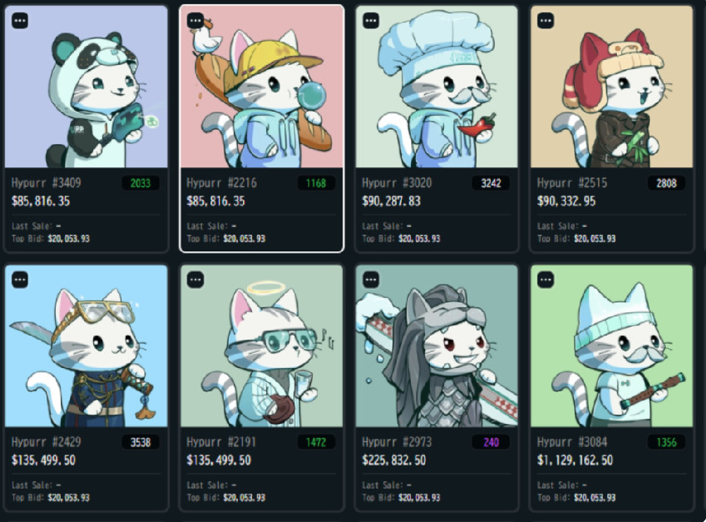 速览 Hypurr：价值 40 万元的 NFT 点击就送？